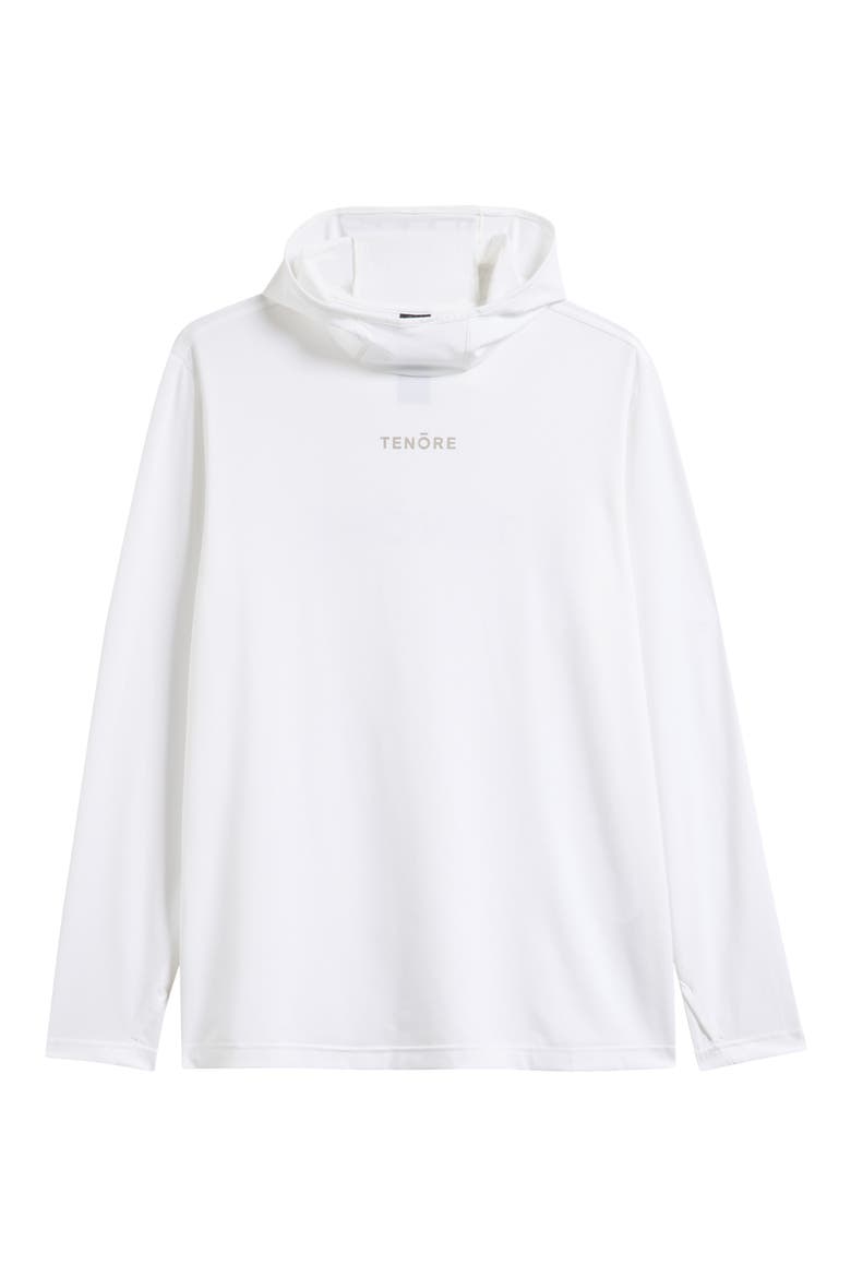 Logo Graphic Hooded T-Shirt, Alternate, color, WHITE