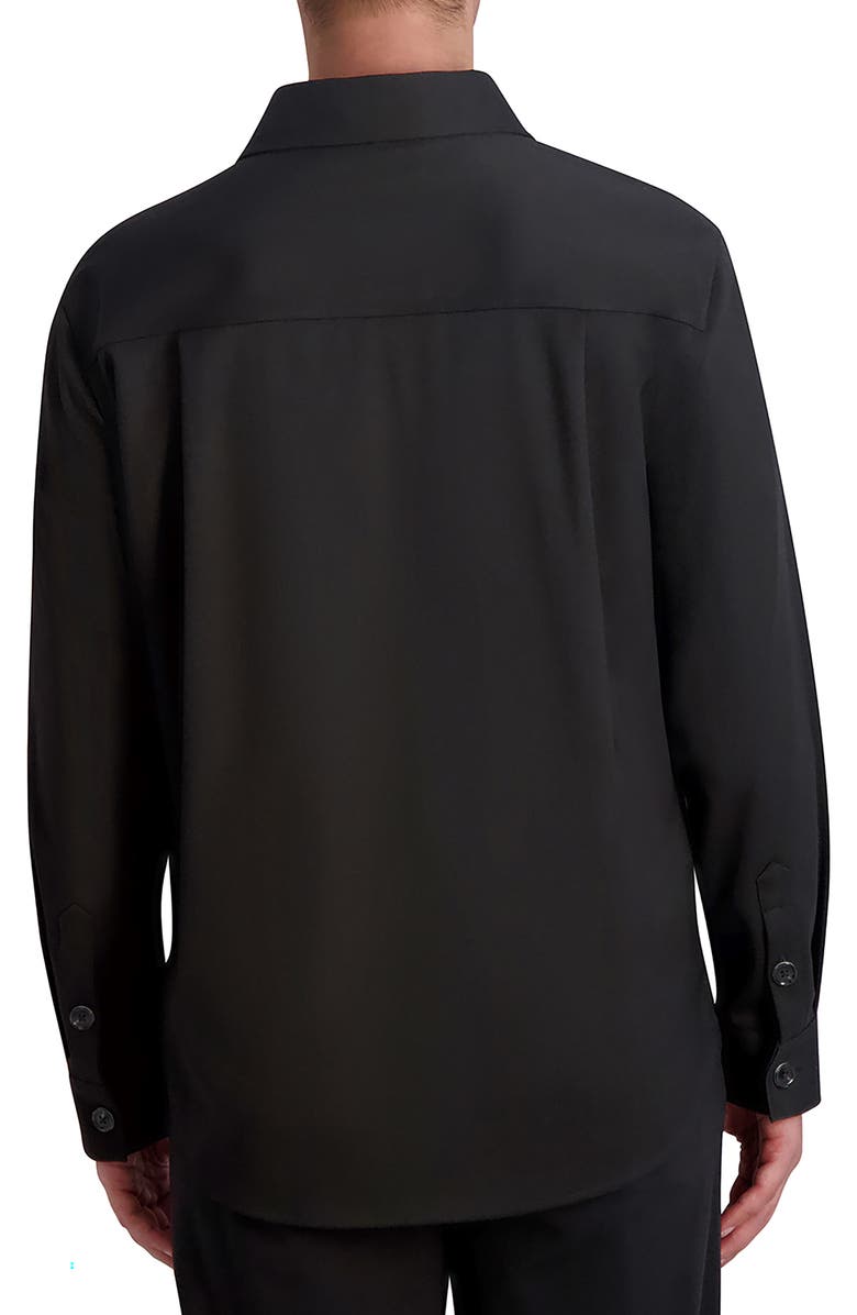 KARL LAGERFELD PARIS Shirt Jacket, Alternate, color, 