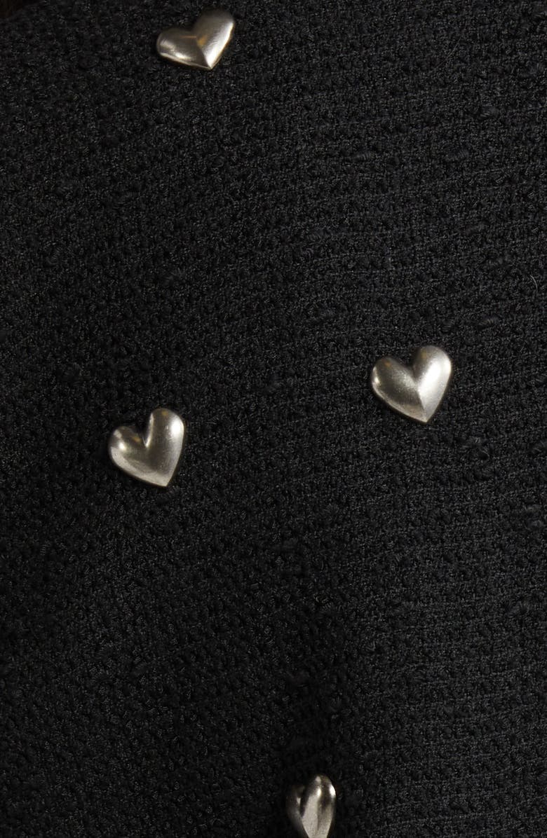 NIKKI LUND Heart Stud Jacket, Alternate, color, 