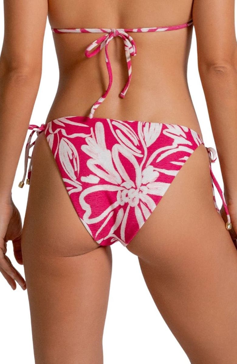 Cosita Linda Beaded Embroidered American Fit Side Tie Bikini Bottoms, Alternate, color, 