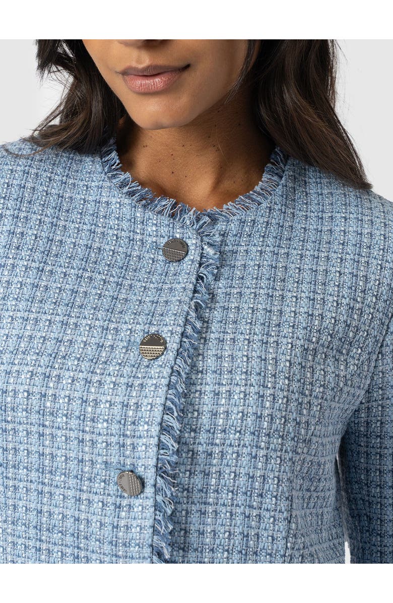 Saint + Sofia Ashby Jacket, Alternate, color, Pale Blue