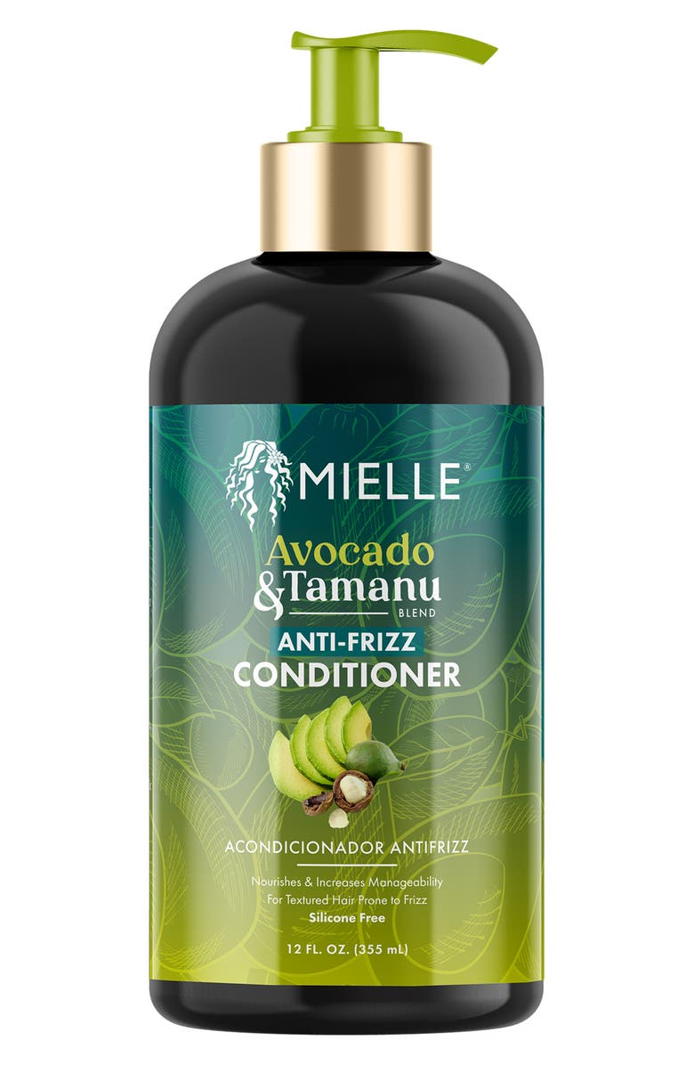 MIELLE Avocado & Tamanu Anti-Frizz Conditioner, Main, color, 