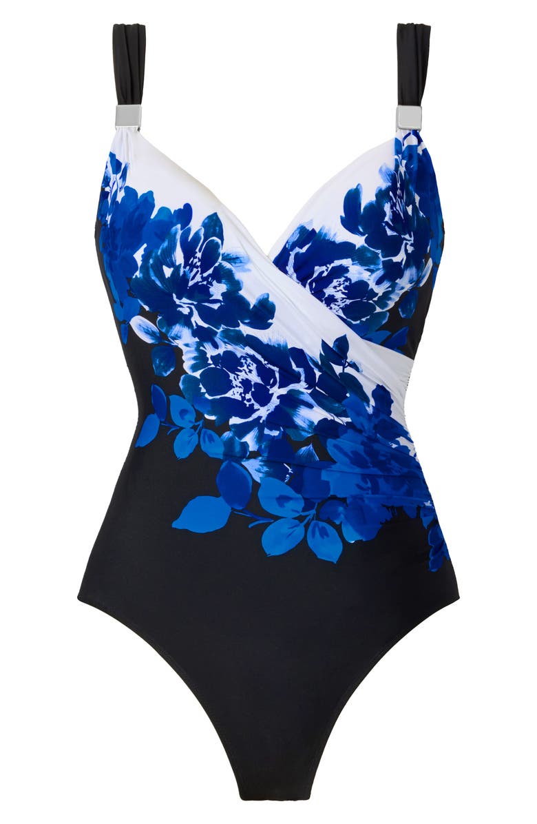 Miraclesuit<sup>®</sup> Ombra Fiore Siren One-Piece Swimsuit, Alternate, color, 