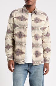 Lucky Brand Mason Printed Cotton Corduroy Button-Up Shirt