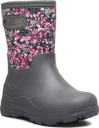 Bogs Kids' York Seamless Waterproof Rain Boot
