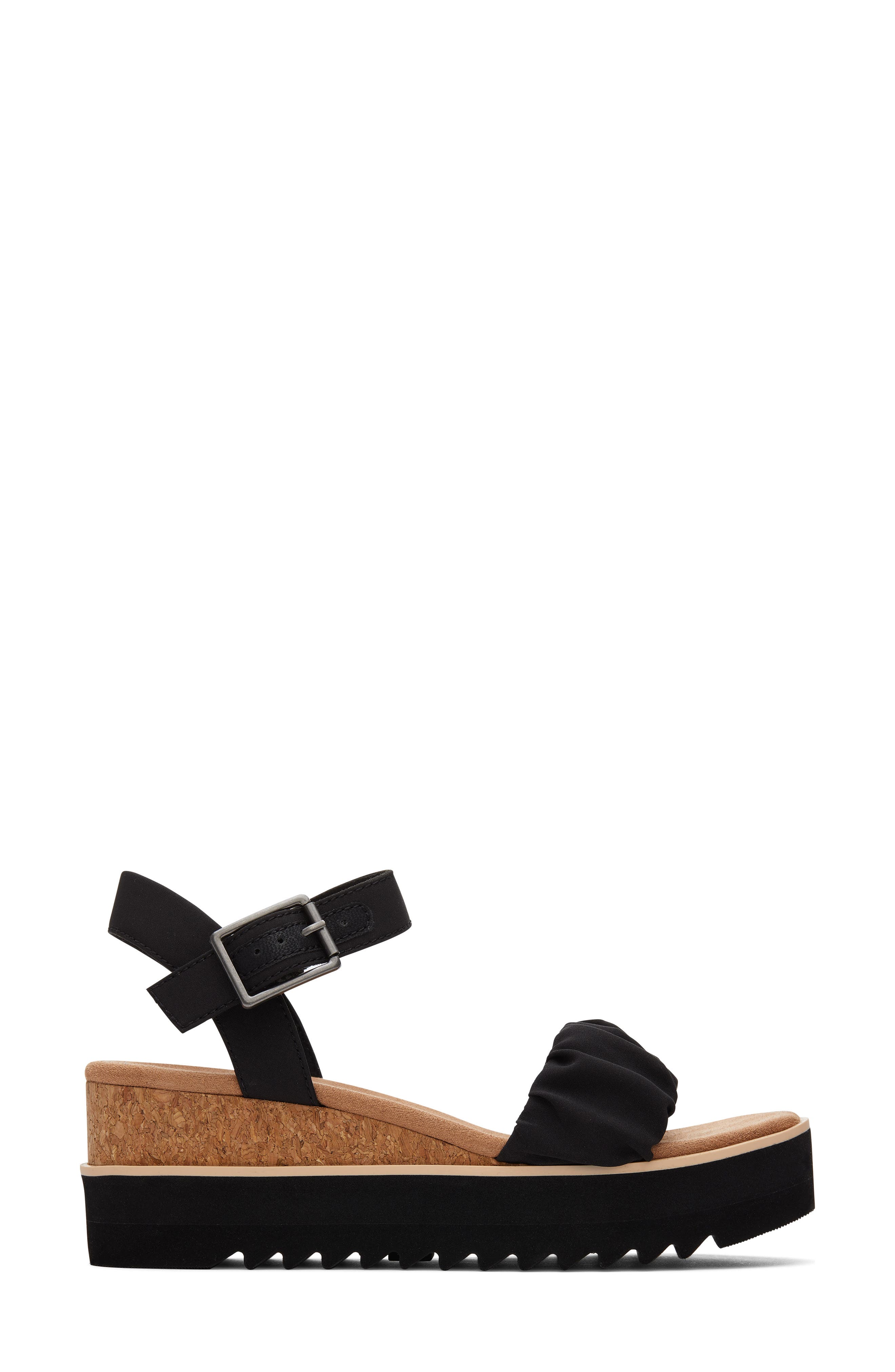 TOMS Diana Platform Wedge Sandal, Alternate, color, 