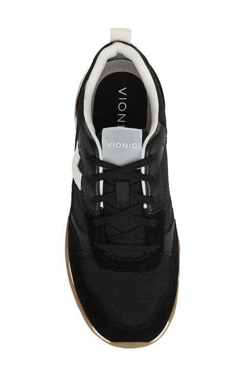 Vionic Slim Glide Sneaker In Black