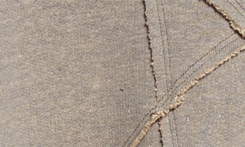 Rick Owens Drkshdw Tommy Oversized Seam Detail T-shirt In Brown