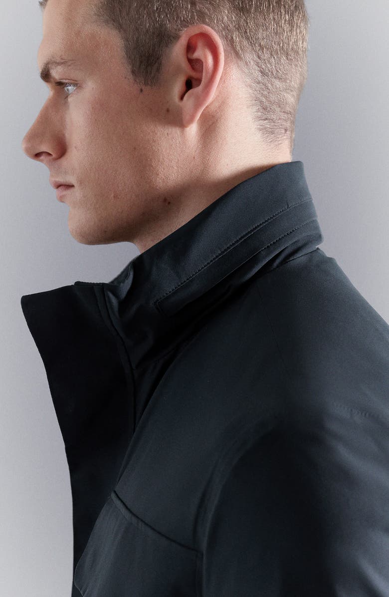 MANGO Water Repellent Thermolite<sup>®</sup> Jacket, Alternate, color, Navy