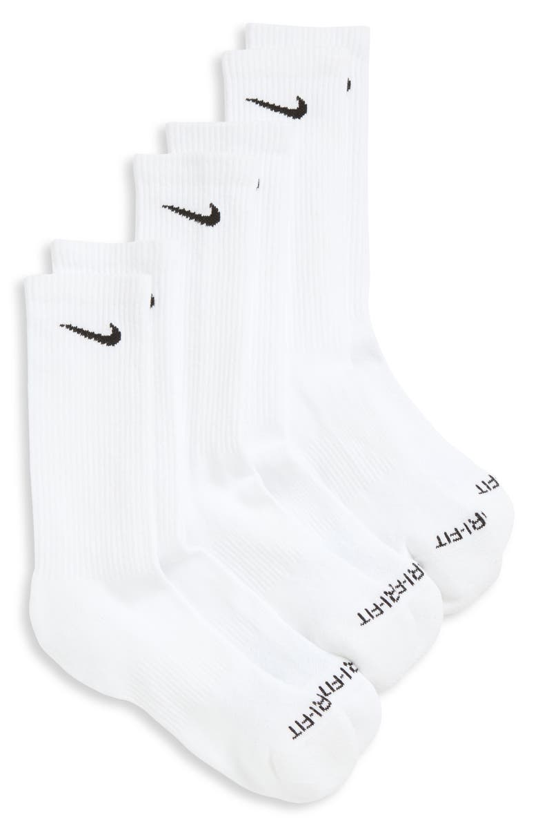 Nike 3-Pack Everyday Plus Cushion Crew Training Socks, Main, color, 