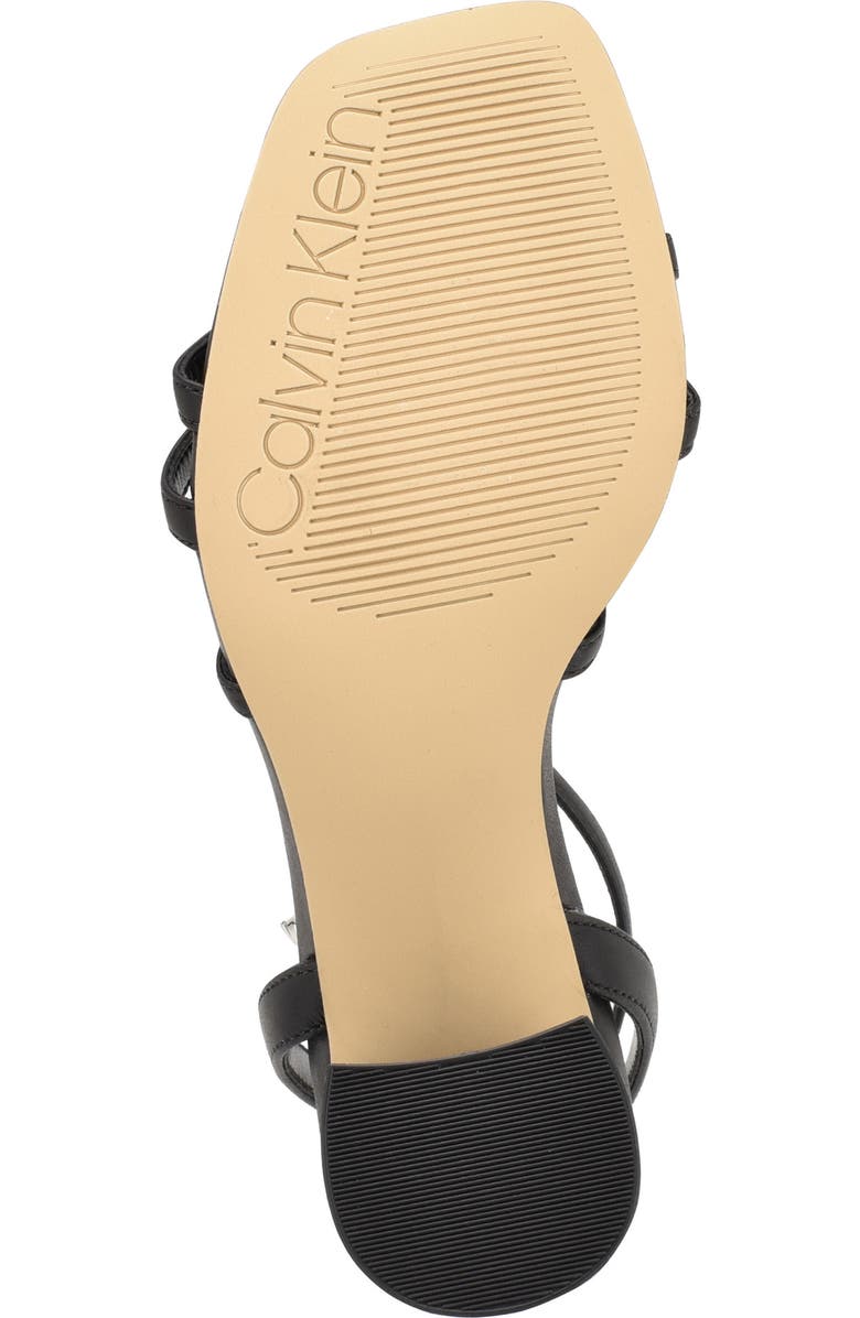 Calvin Klein Qalat Ankle Strap Sandal, Alternate, color,