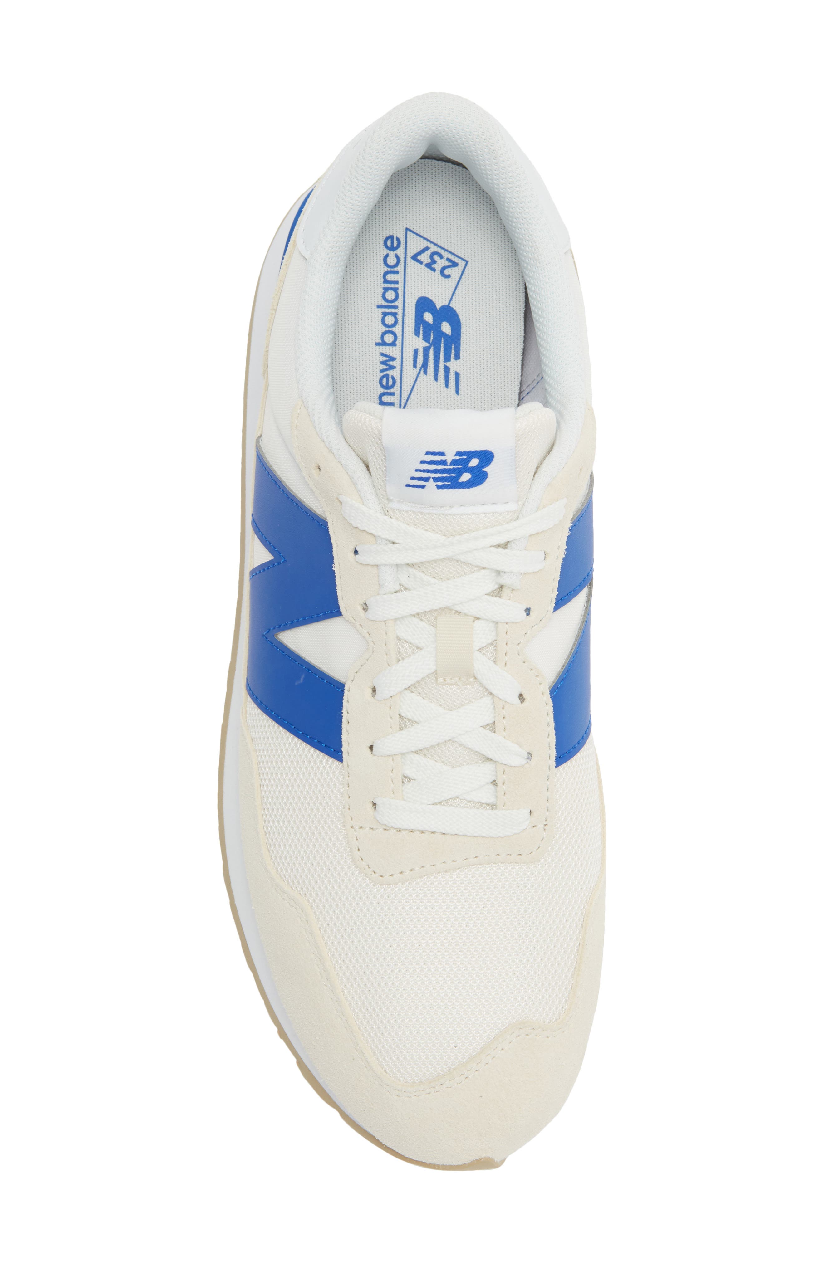 237 Sneaker, Alternate, color, LINEN/ BLUE GEMSTONE