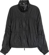 Emporio Armani Gathered Zip Windbreaker