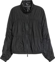 Emporio Armani Gathered Zip Windbreaker