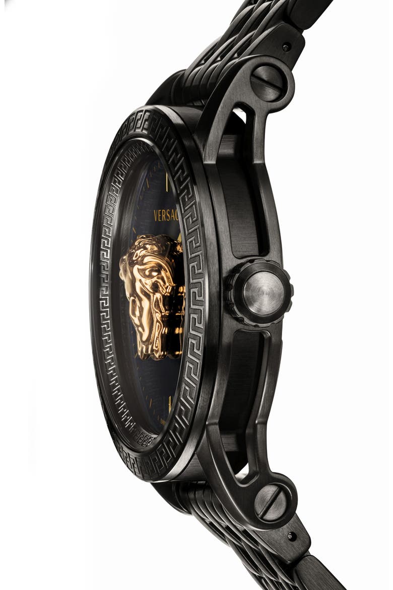 Palazzo Empire Bracelet Watch, 43mm, Alternate, color, BLACK