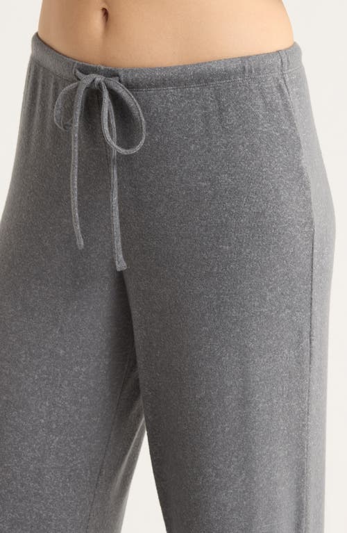 Nordstrom Brushed Hacci Pajamas In Gray