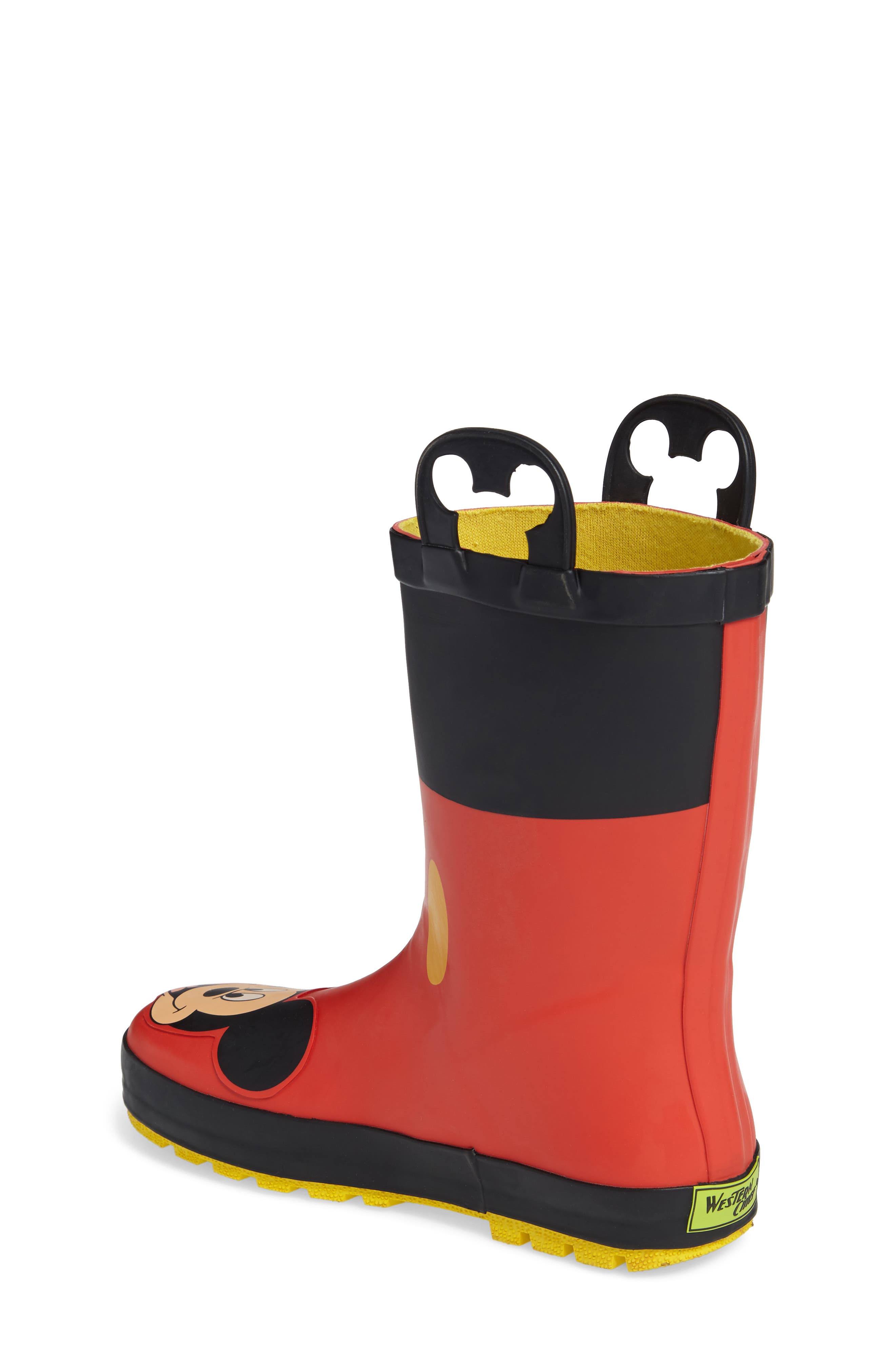 Western Chief Mickey Mouse Rain Boot, Alternate, color, 