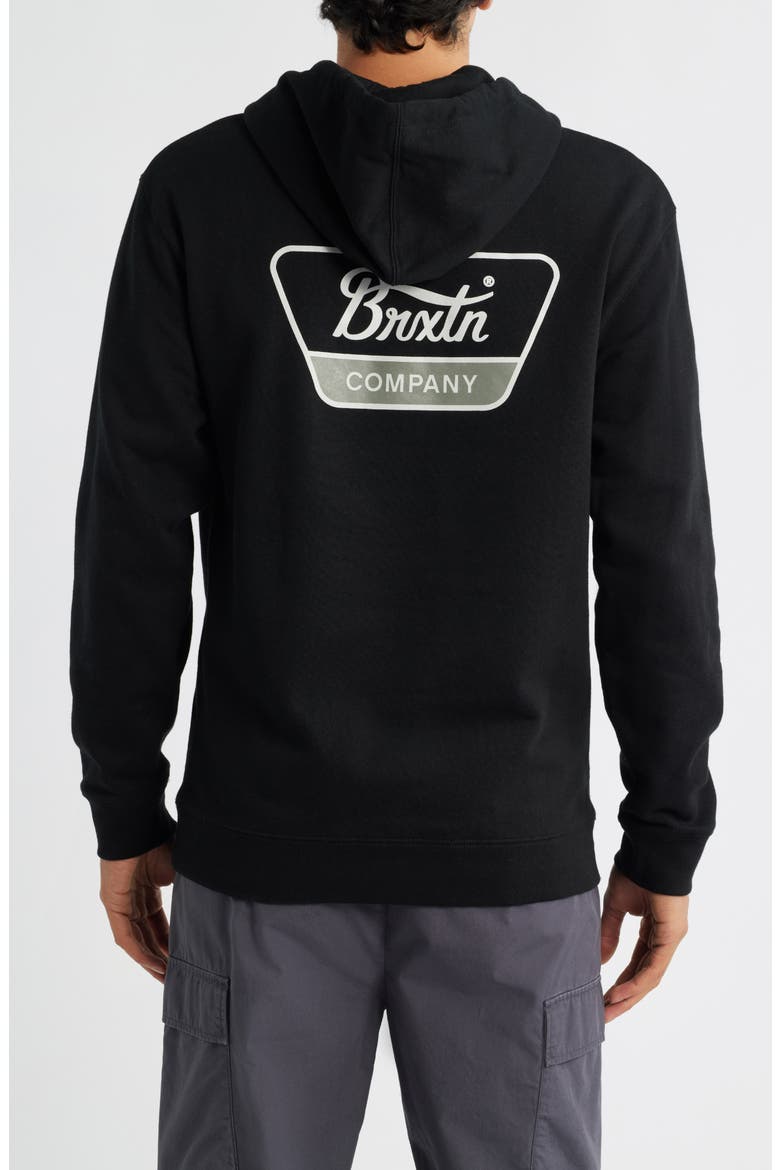Linwood Hoodie, Alternate, color, BLACK/ MALLARD GREEN/ WHITECAP