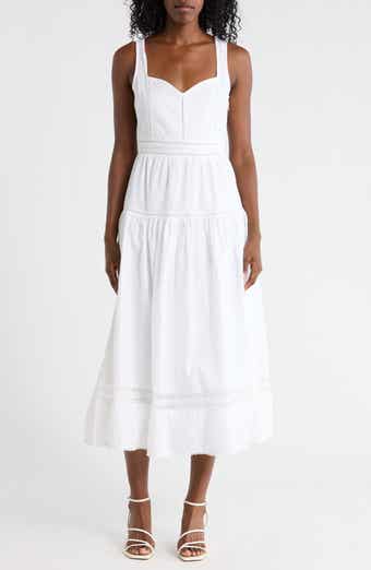 Maisie Cotton Poplin Midi Dress
