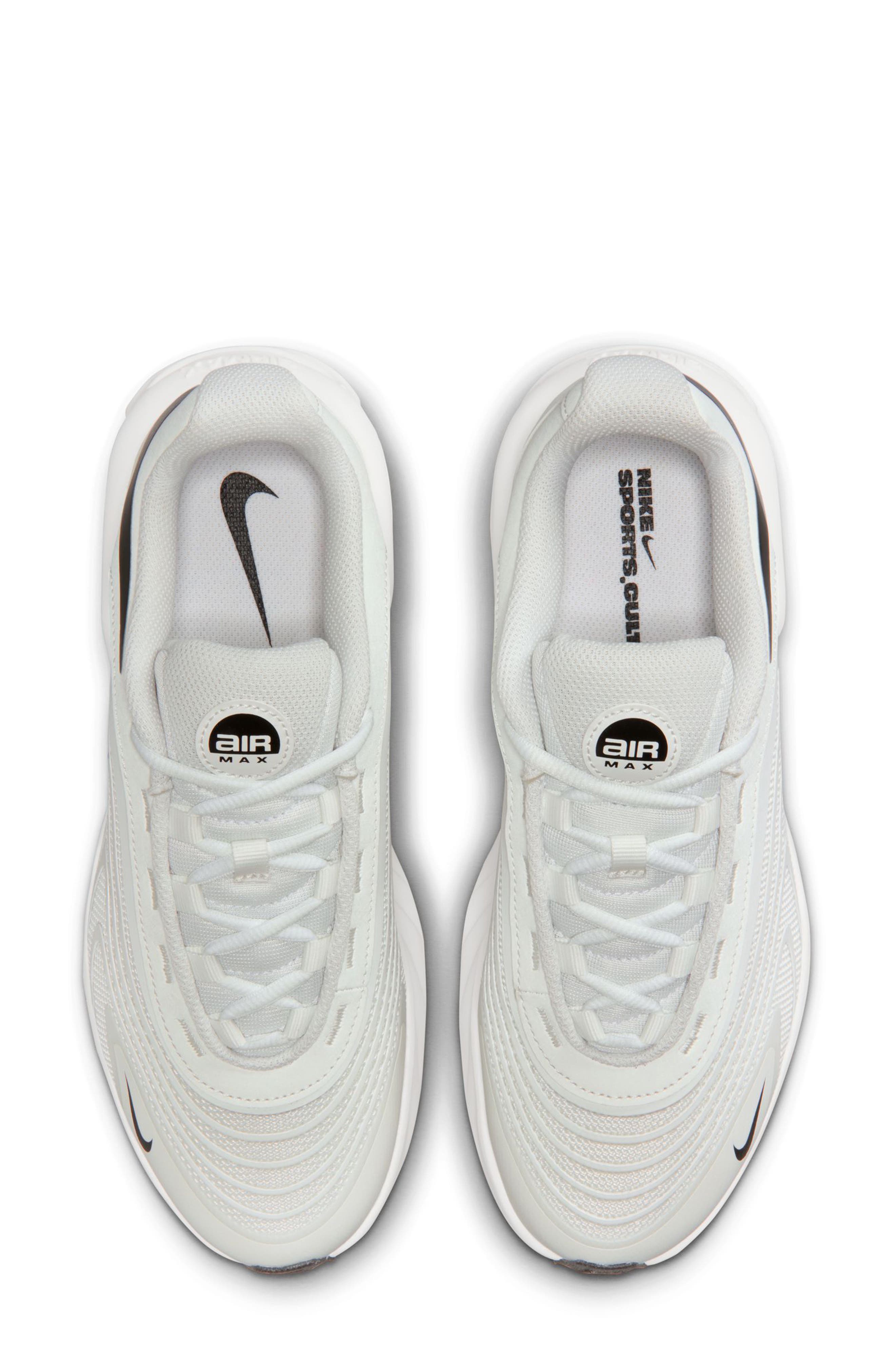 Nike Air Max Fire Sneaker, Alternate, color, Summit White/ Black