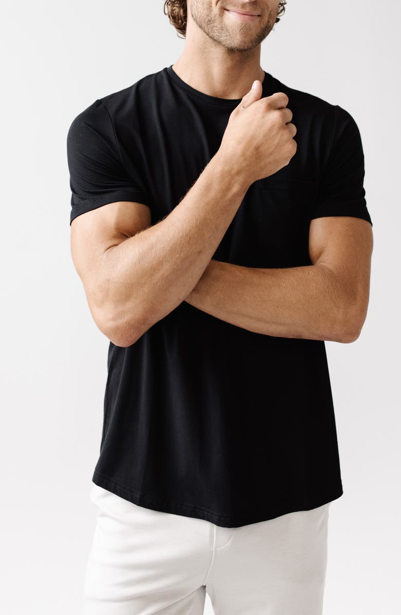 Cozy Earth Ultrasoft T-Shirt, Alternate, color, Black