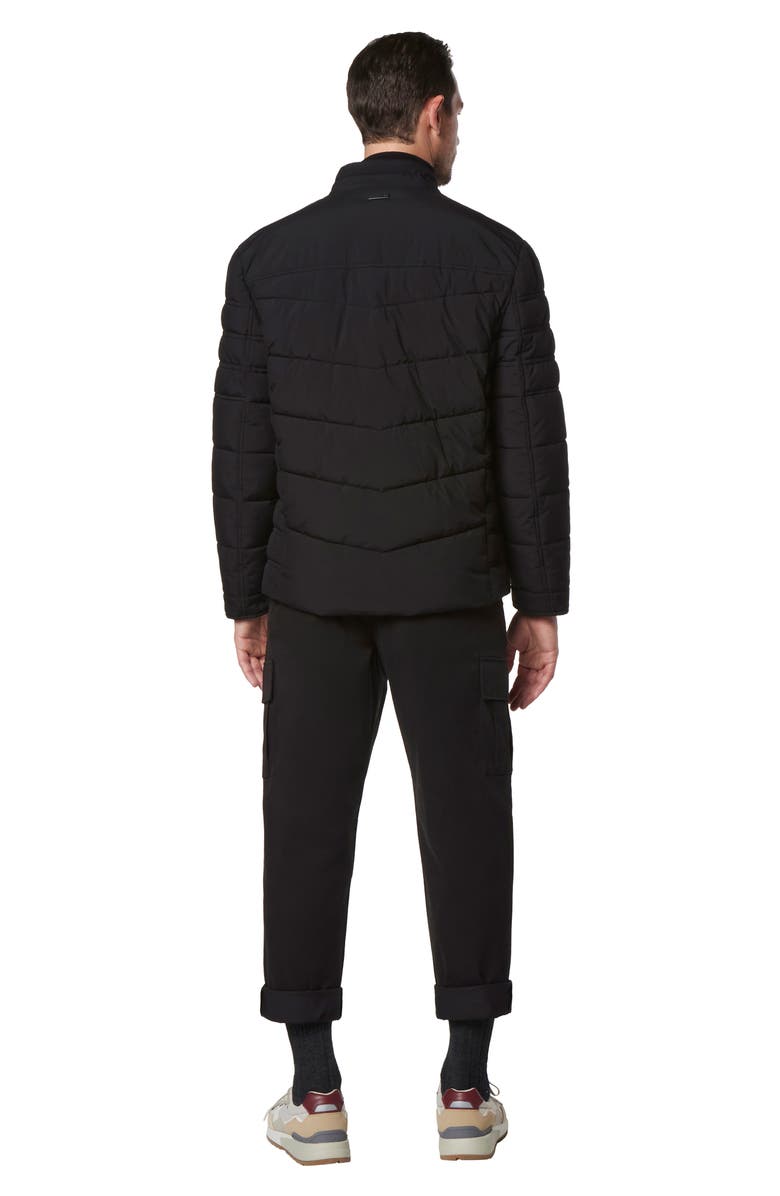 Andrew Marc Winslow Quilted Jacket, Alternate, color, Black