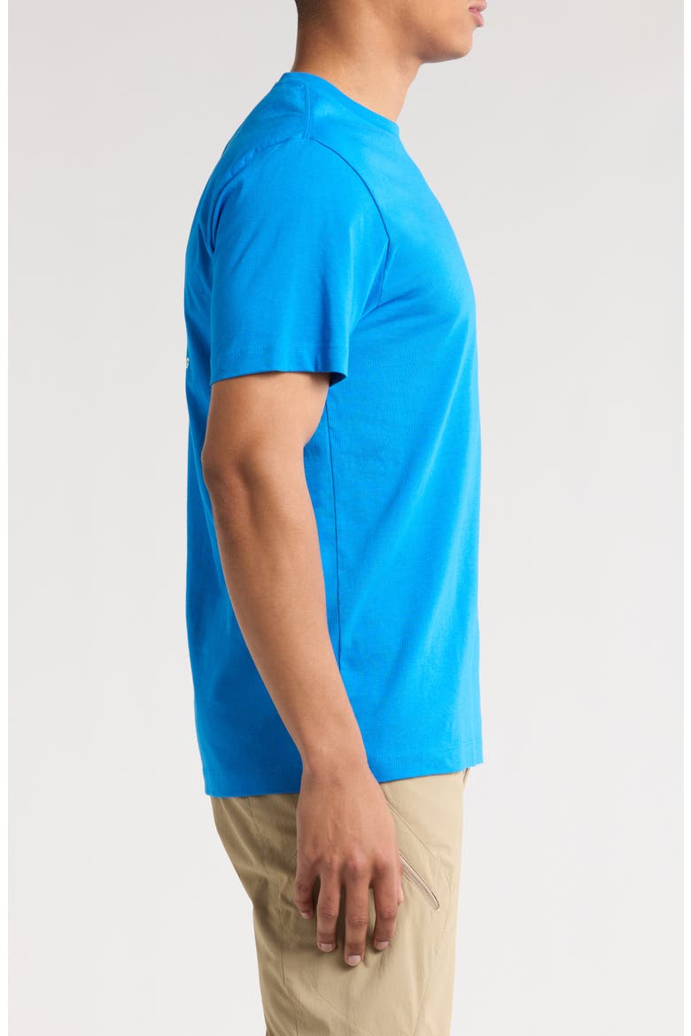 Box Logo Graphic Tee, Alternate, color, HERO BLUE