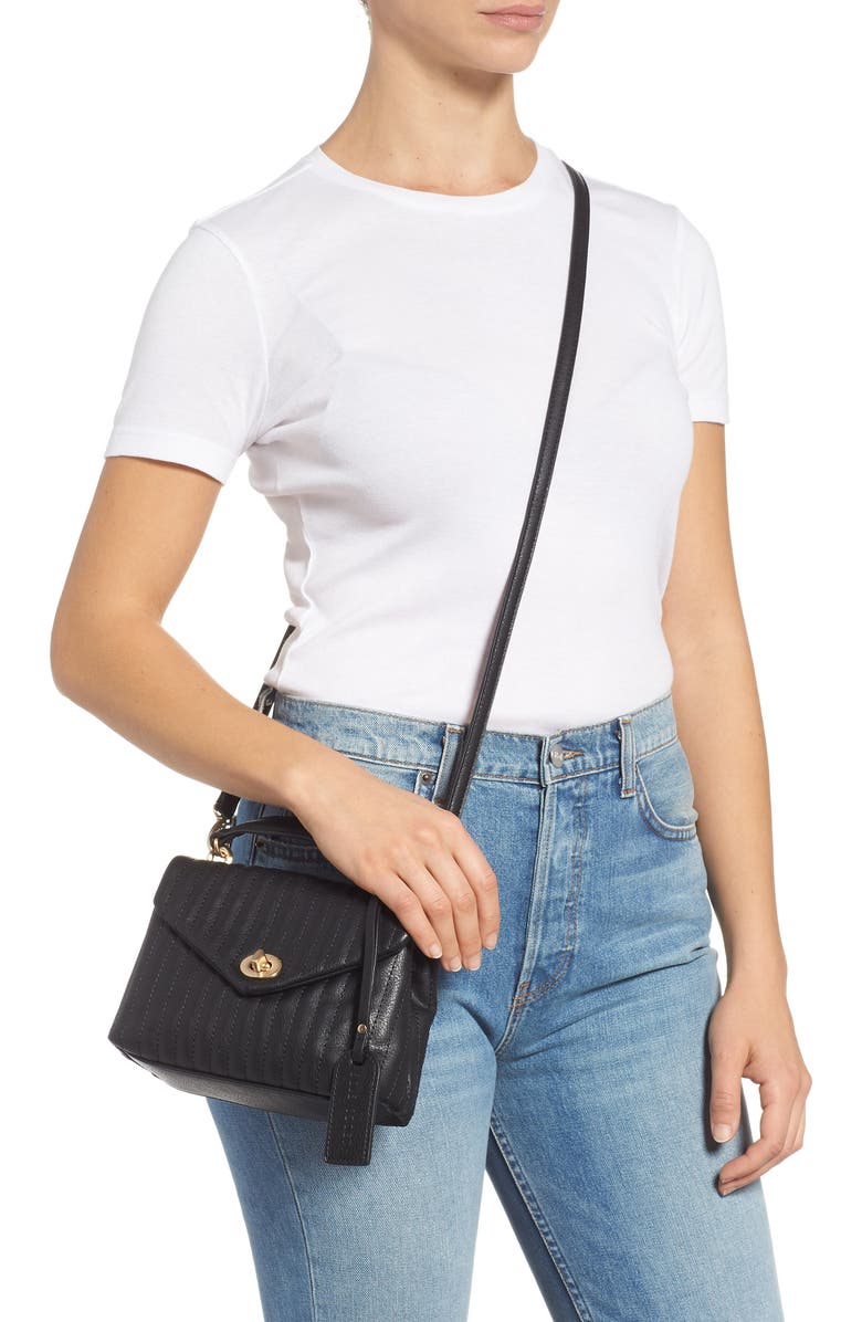 Sole Society Urche Faux Leather Crossbody Bag, Alternate, color,