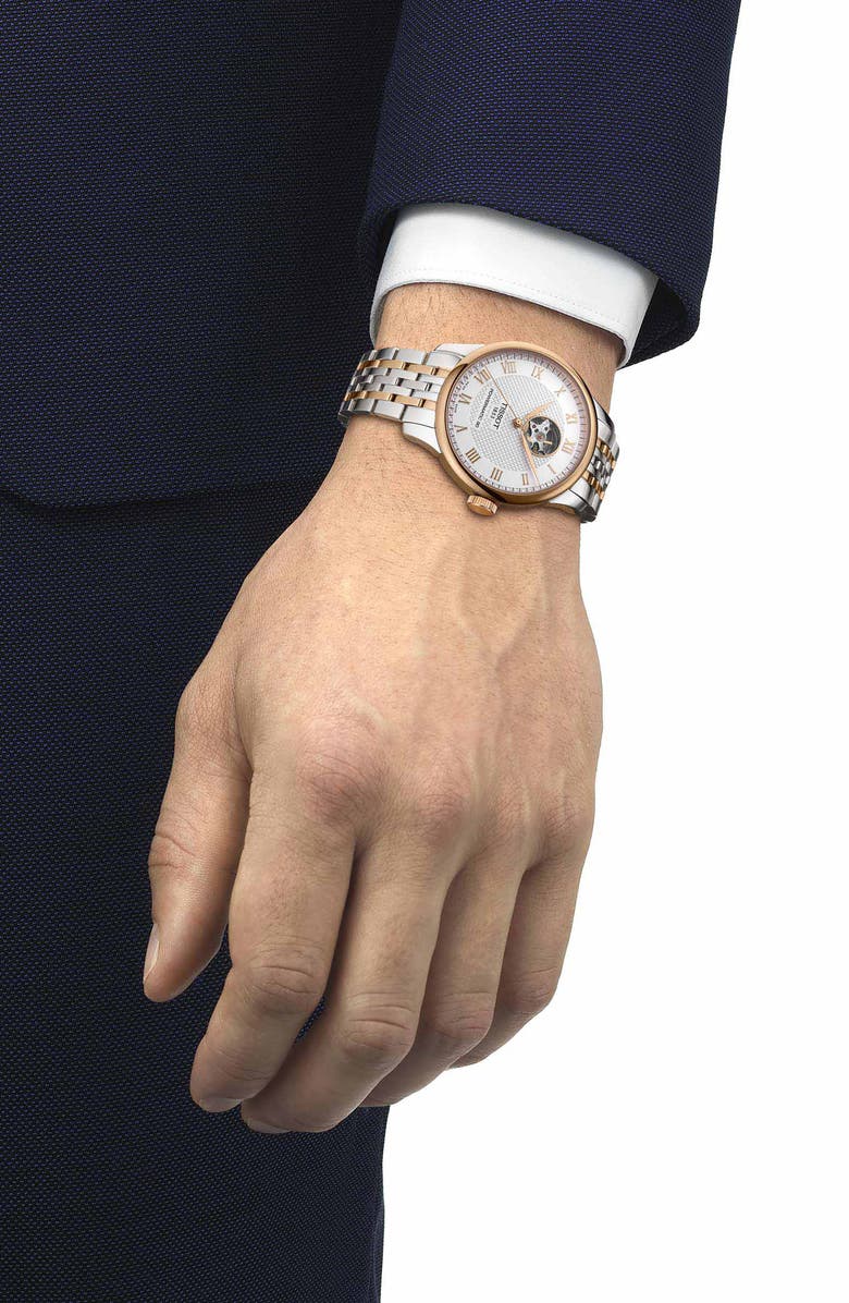 Tissot Le Locle Powermatic 80 Bracelet Watch, 39mm, Alternate, color, Grey