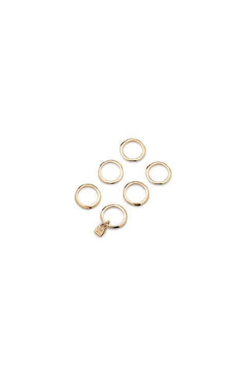18K Gold-Plated Multi-Ring