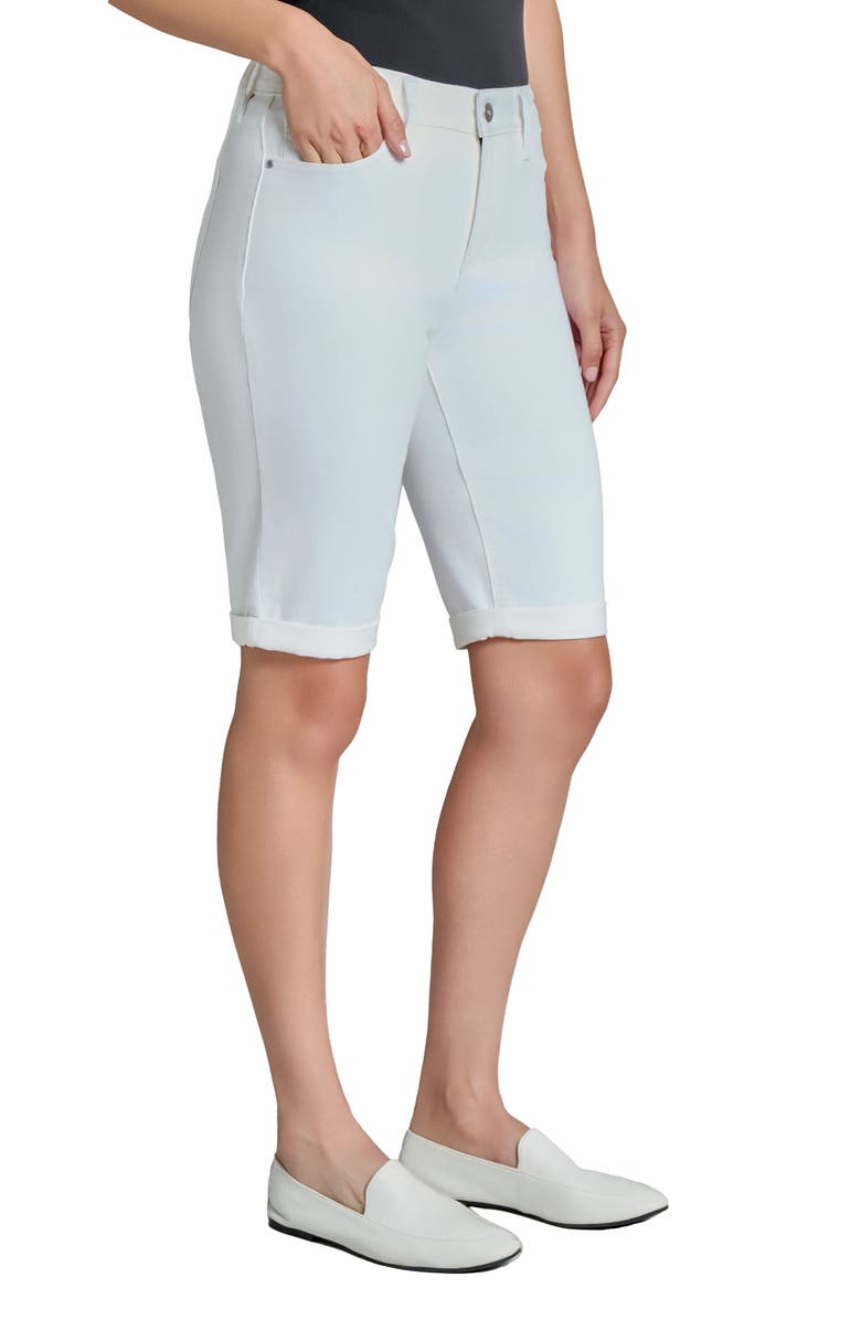 Jones New York Lexington Denim Bermuda Shorts, Alternate, color, 