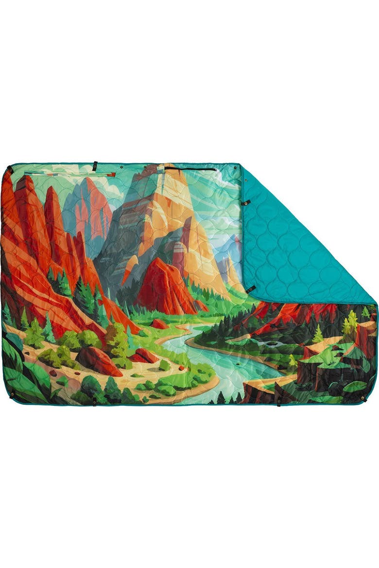 Puffy Kachula Blanket - Greater Zion Edition, Main, color, Zion