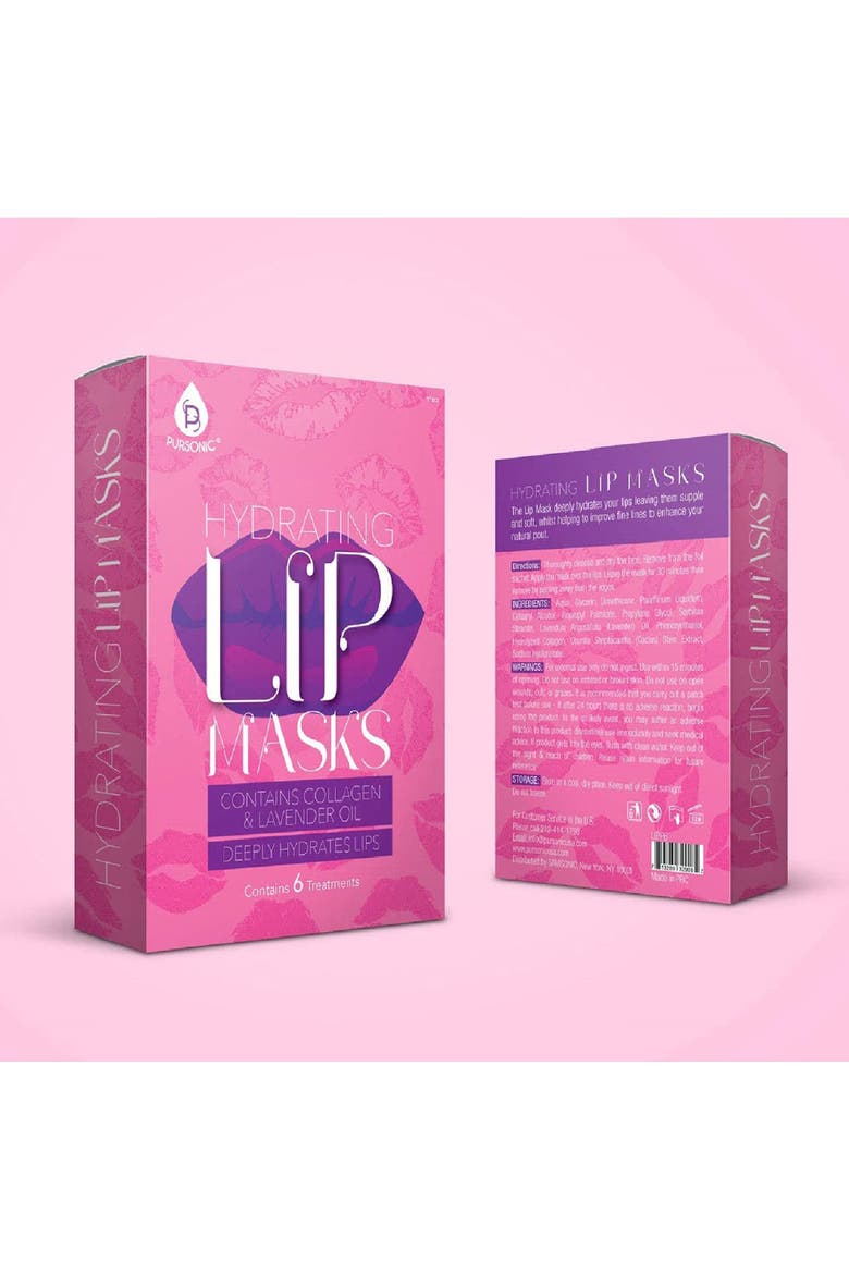 Hydrating Lip Masks, Alternate, color, Pink