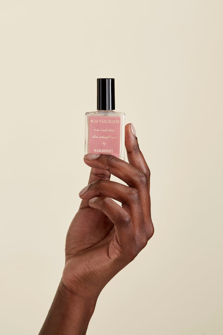 Acai Nail Elixir, Alternate, color, Clear
