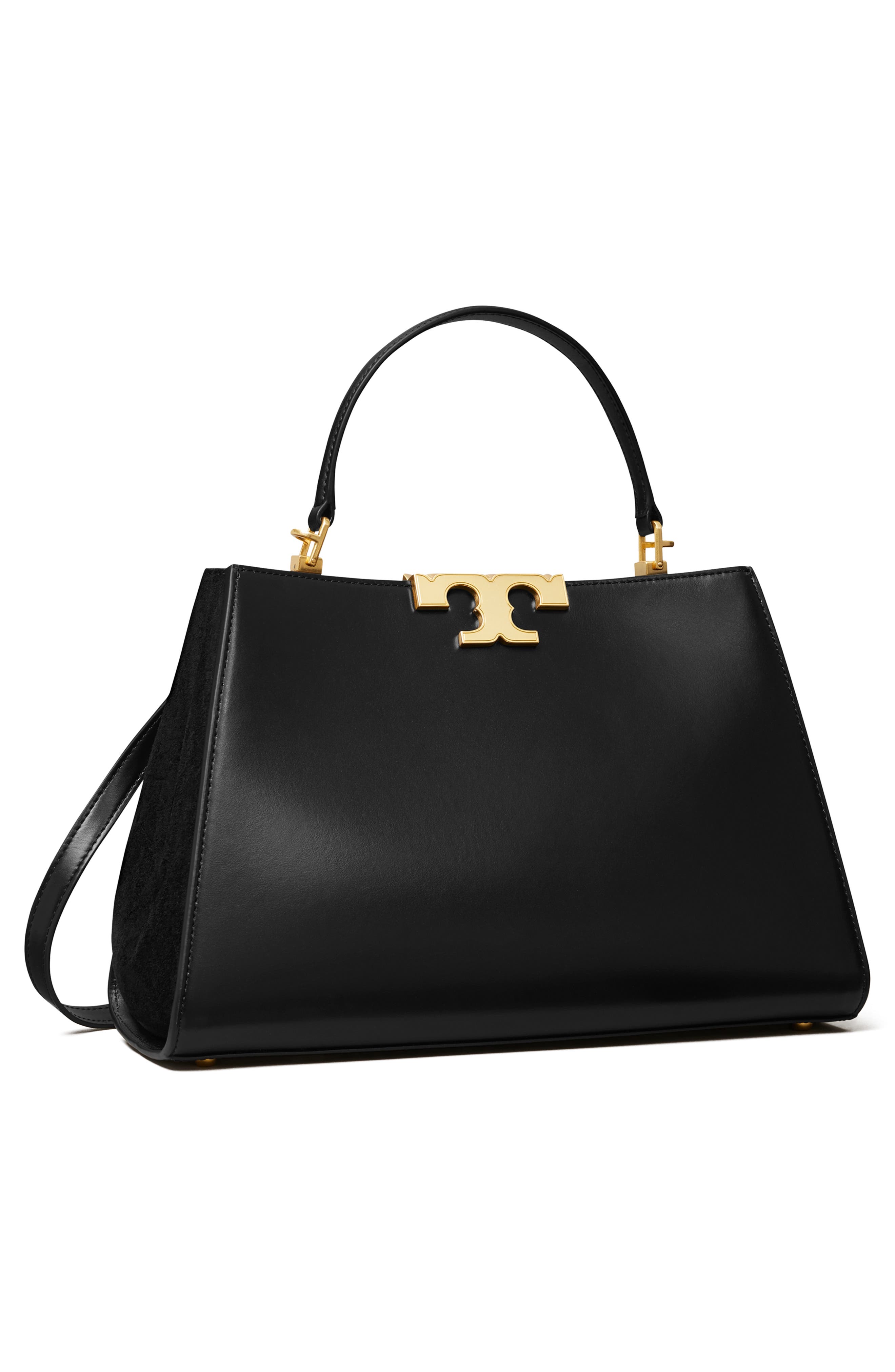 Tory Burch Eleanor Leather Satchel, Alternate, color, 