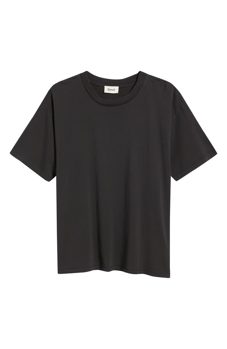 Elwood Core Oversize Organic Cotton Jersey T-Shirt, Alternate, color, Vintage Black