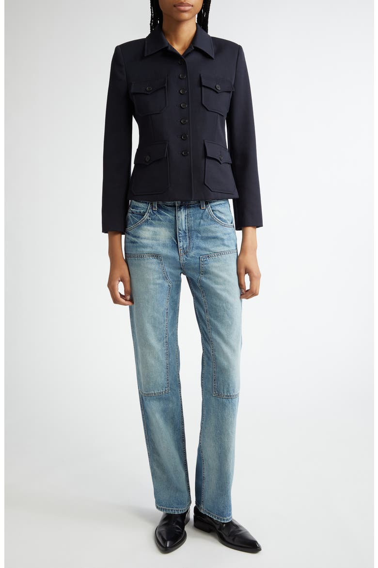 Jamison Virgin Wool Jacket, Alternate, color, MIDNIGHT