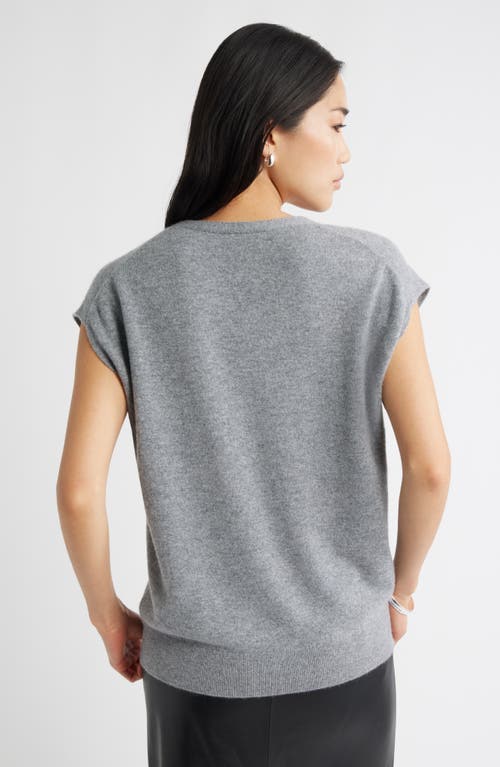 Nordstrom Cashmere V-neck Sweater Vest