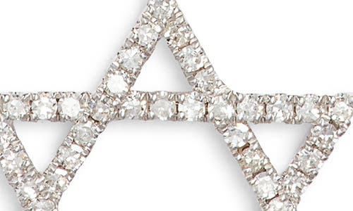 Meira T 14k White & Yellow Gold Diamond Star Of David Pendant Necklace, 18 In Gold
