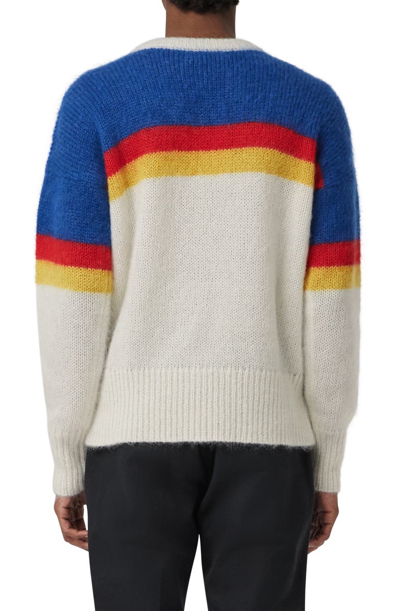 Burberry Osbourne Crewneck Sweater, Alternate, color, 