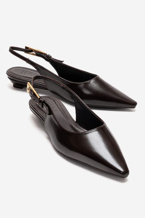 Jenna Slingback Pointed Toe Pump