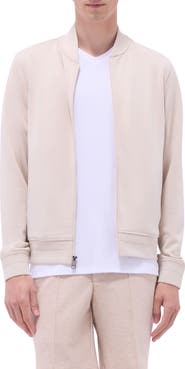 Bugatchi Soft Touch Knit Bomber Jacket