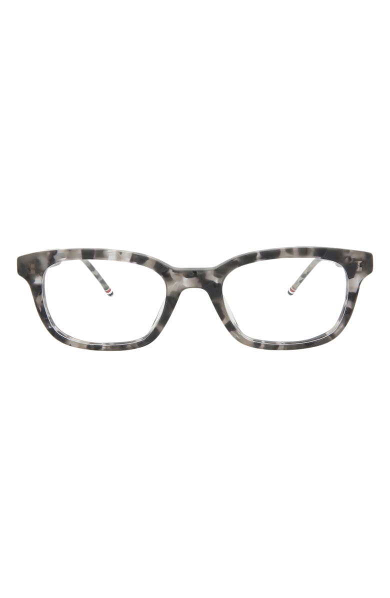 Thom Browne 52mm Square Optical Glasses, Main, color, 