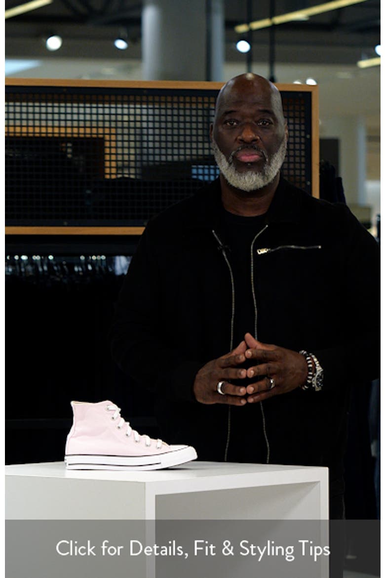 Chuck Taylor All Star Canvas High Top Sneaker video