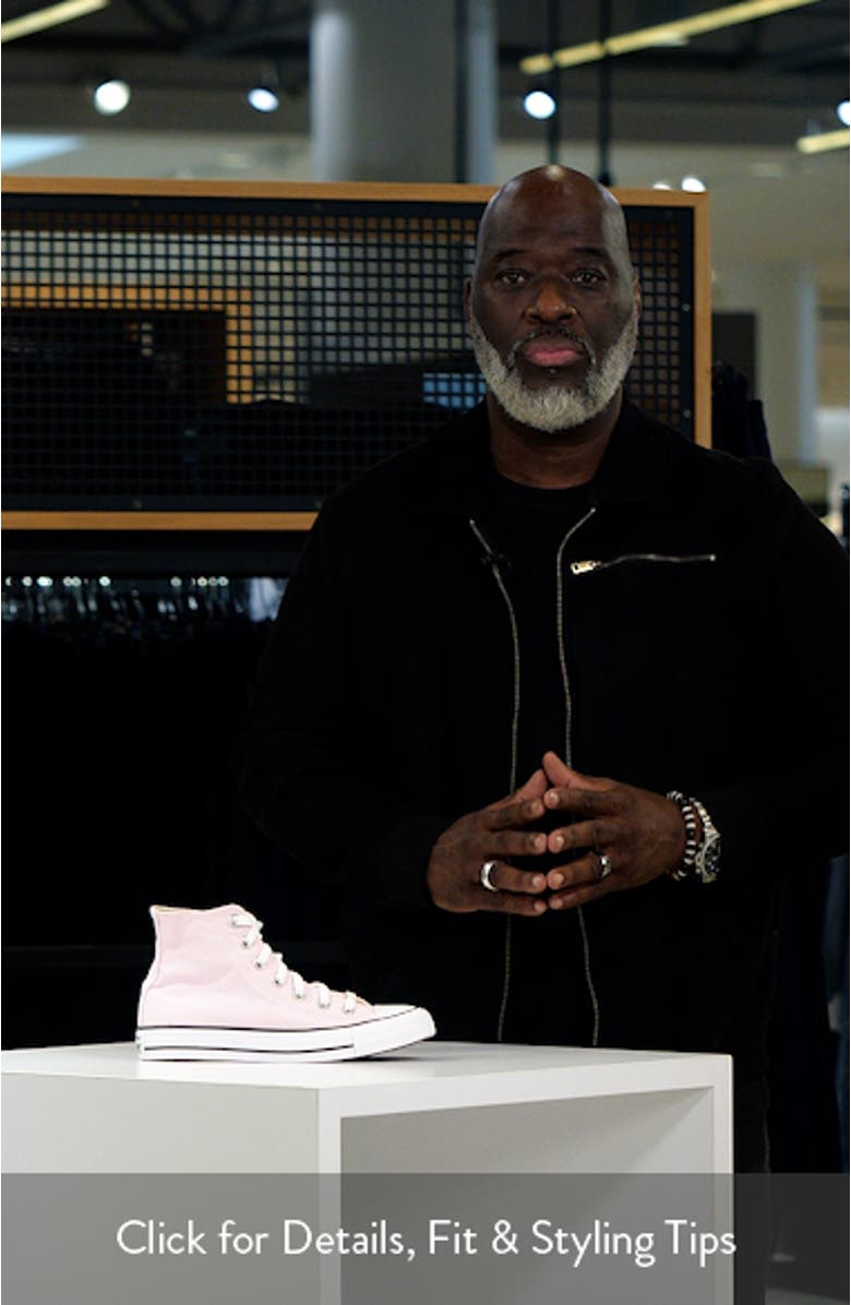 Chuck Taylor All Star Canvas High Top Sneaker, sales video thumbnail