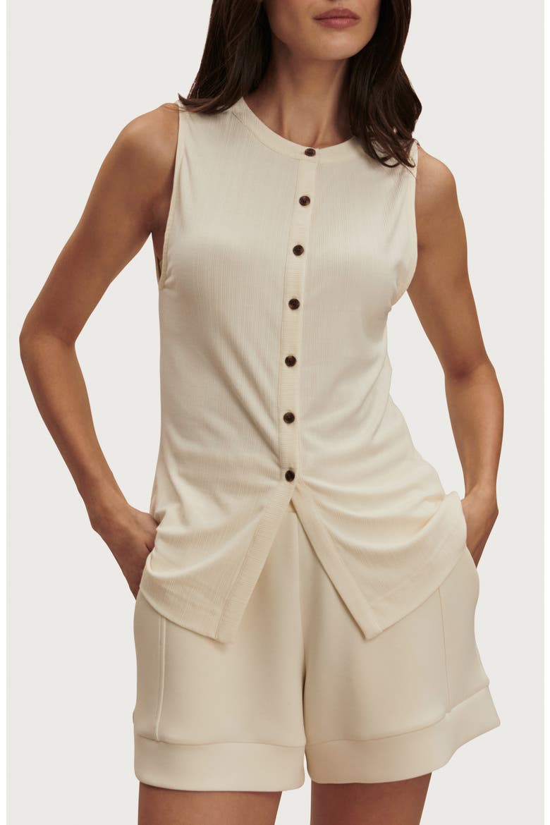 Latia Button-Up Tank, Main, color, BIRCH