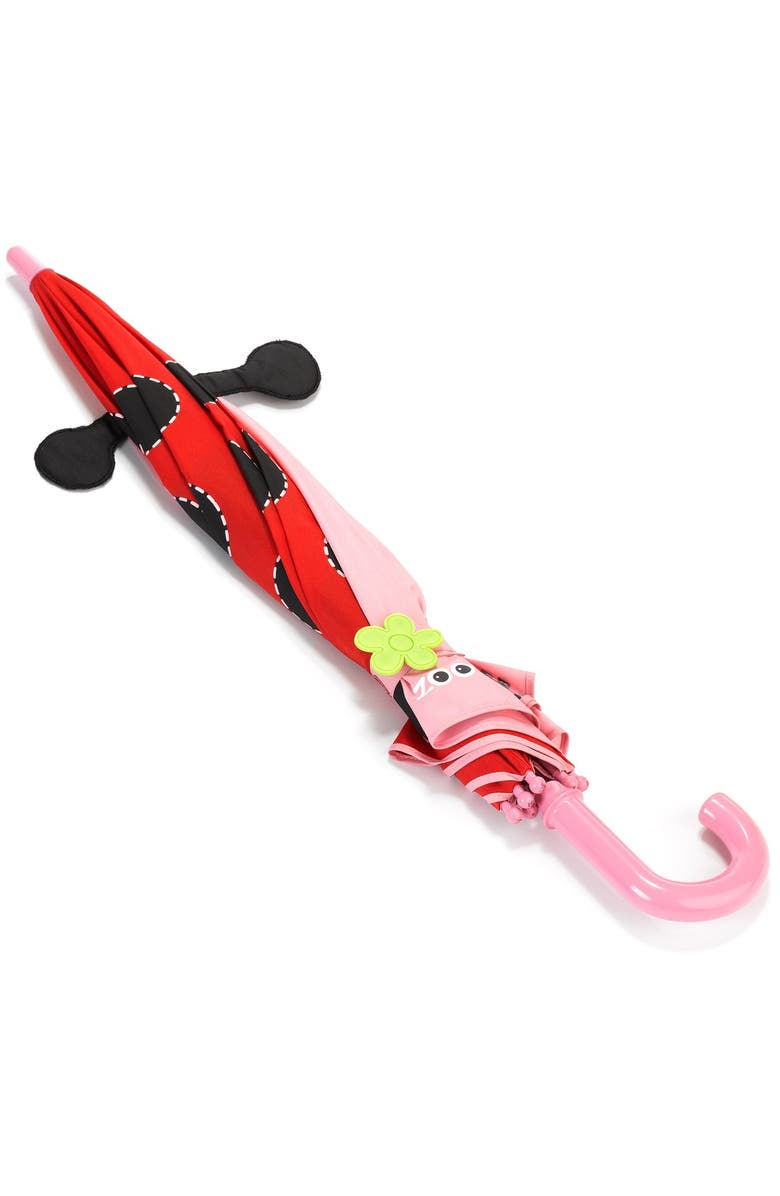 Skip Hop 'Zoobrella - Ladybug' Umbrella, Alternate, color, 
