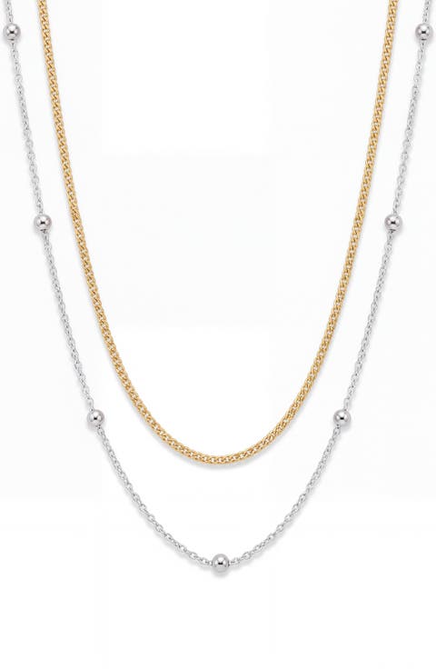 Two-Strand Layered Necklace