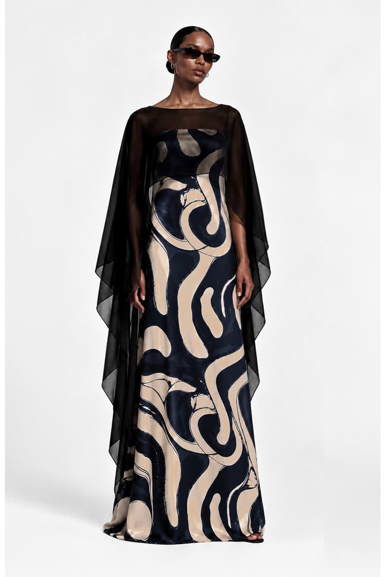 Tubi Zima Noir Dress, Alternate, color, Zima Noir