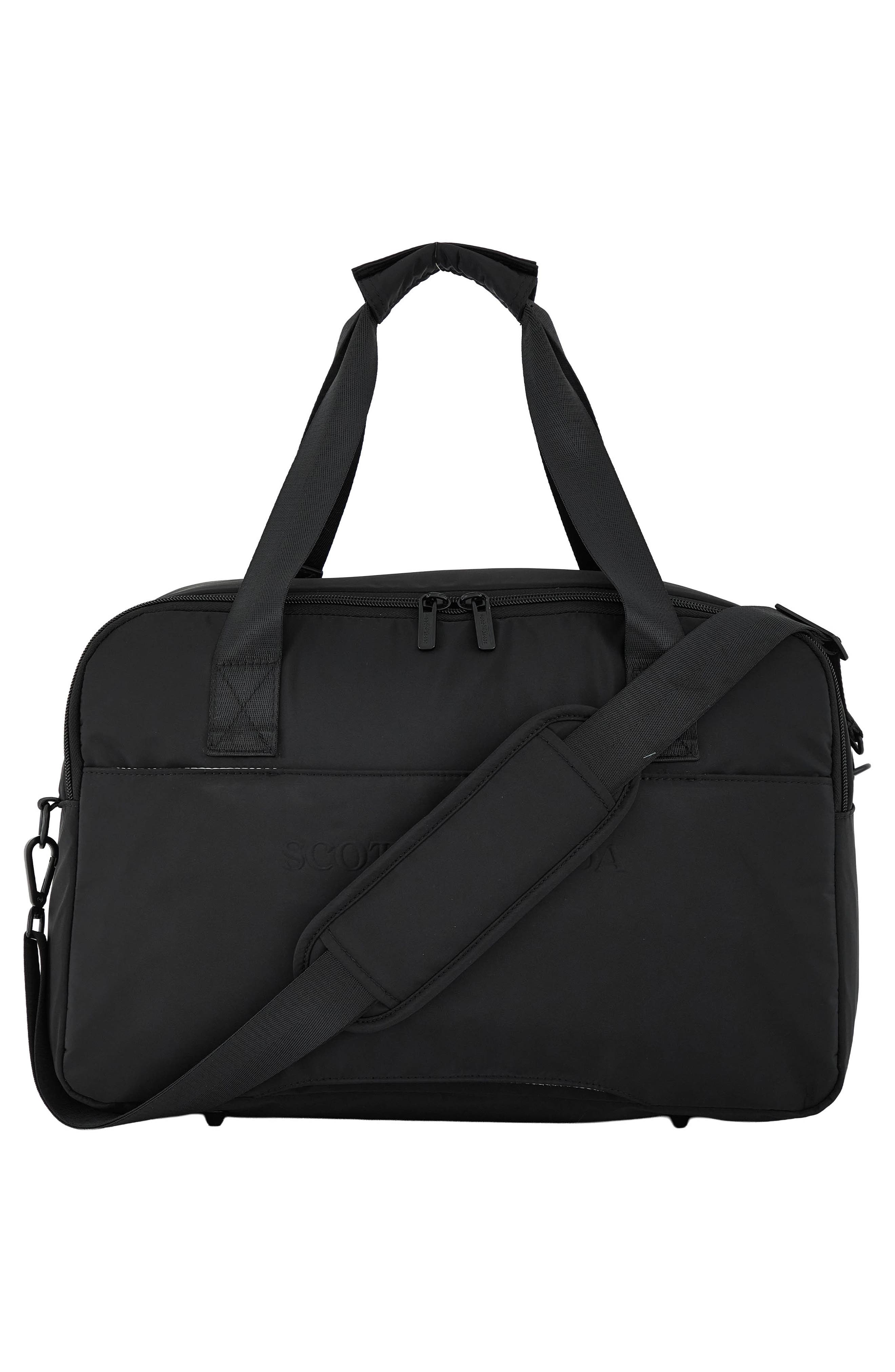 Scotch & Soda Eindhoven 18-Inch Weekender Bag, Alternate, color, Black